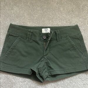 Women's Green Shorts